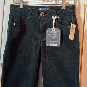 Dark Green Corduroy Pants